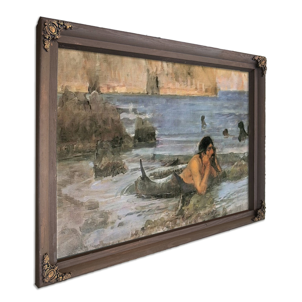The Merman By John Waterhouse