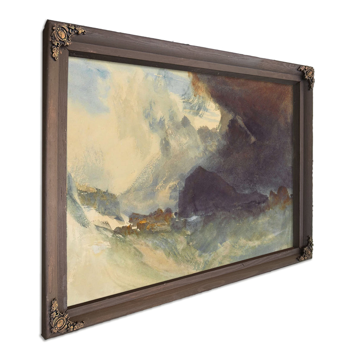 The Mewstone Devon by Joseph Mallord William Turner