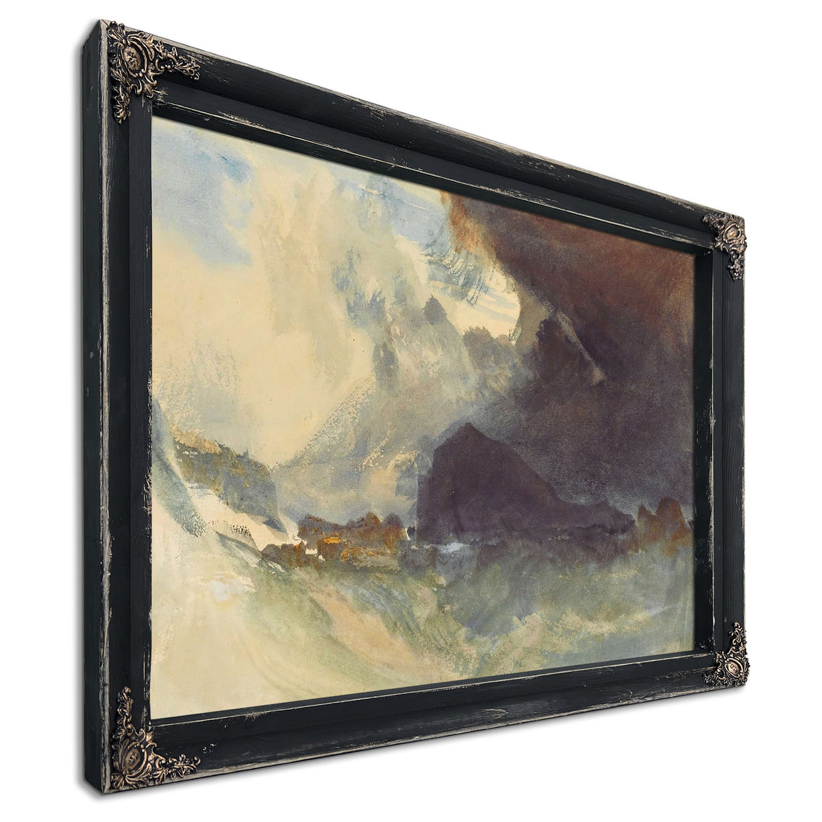 The Mewstone Devon by Joseph Mallord William Turner