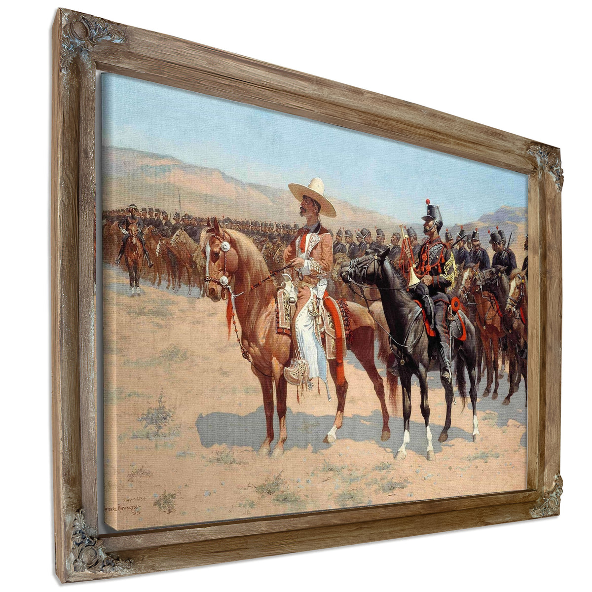 The Mexican Major by Frederic Remington