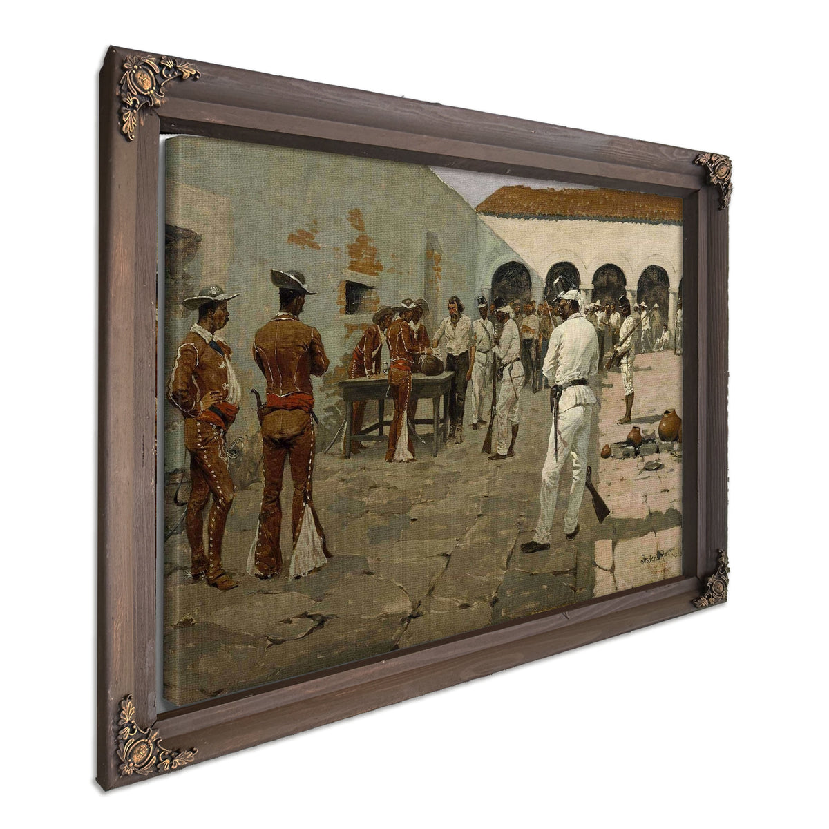 The Mier Expedition The Drawing Of The Black Bean by Frederic Remington