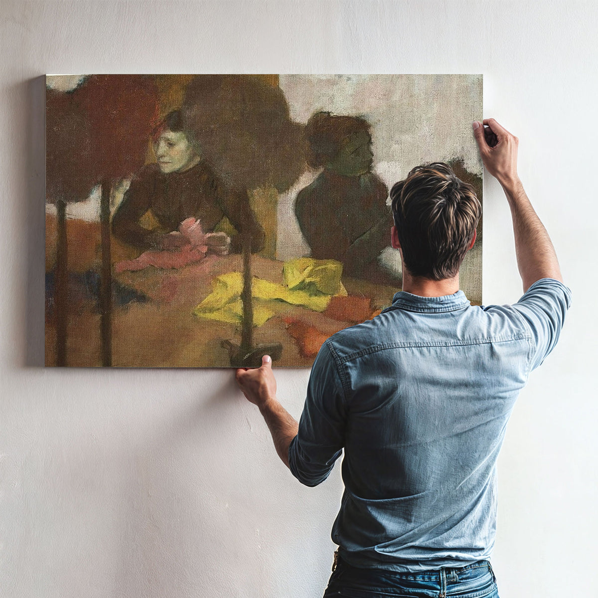 The Milliners By Edgar Degas