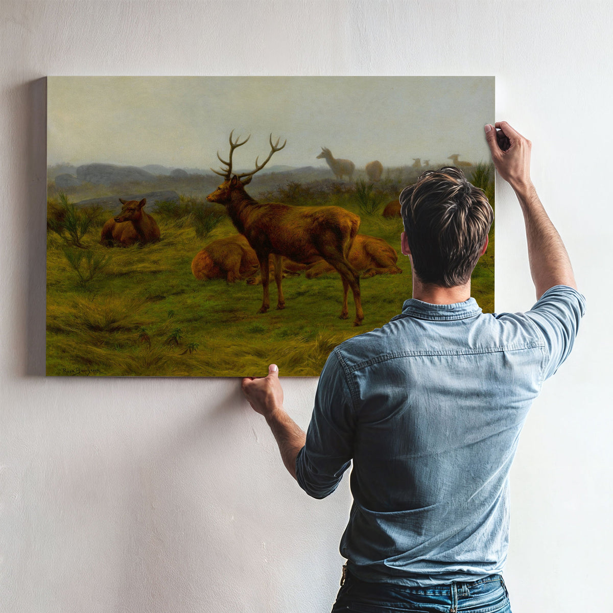 The Monarch Of The Herd by Rosa Bonheur