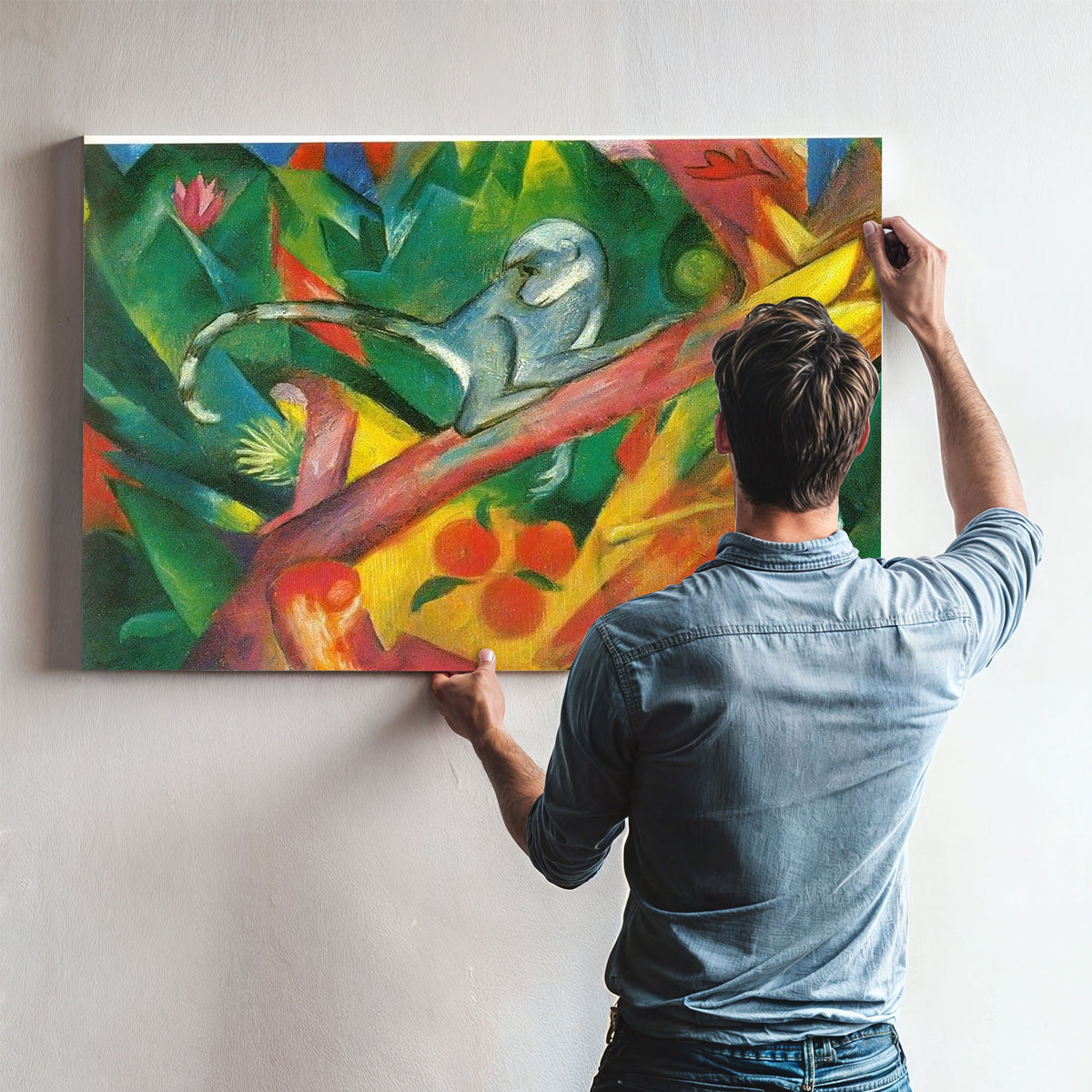 The Monkey By Franz Marc