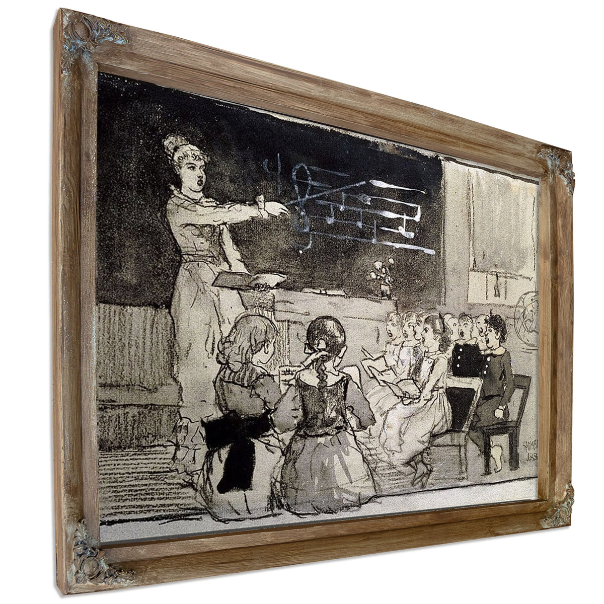 The Music Lesson By Winslow Homer
