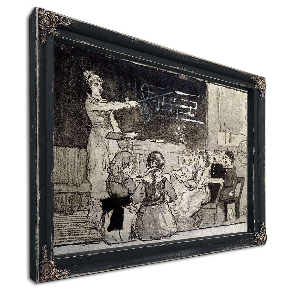 The Music Lesson By Winslow Homer