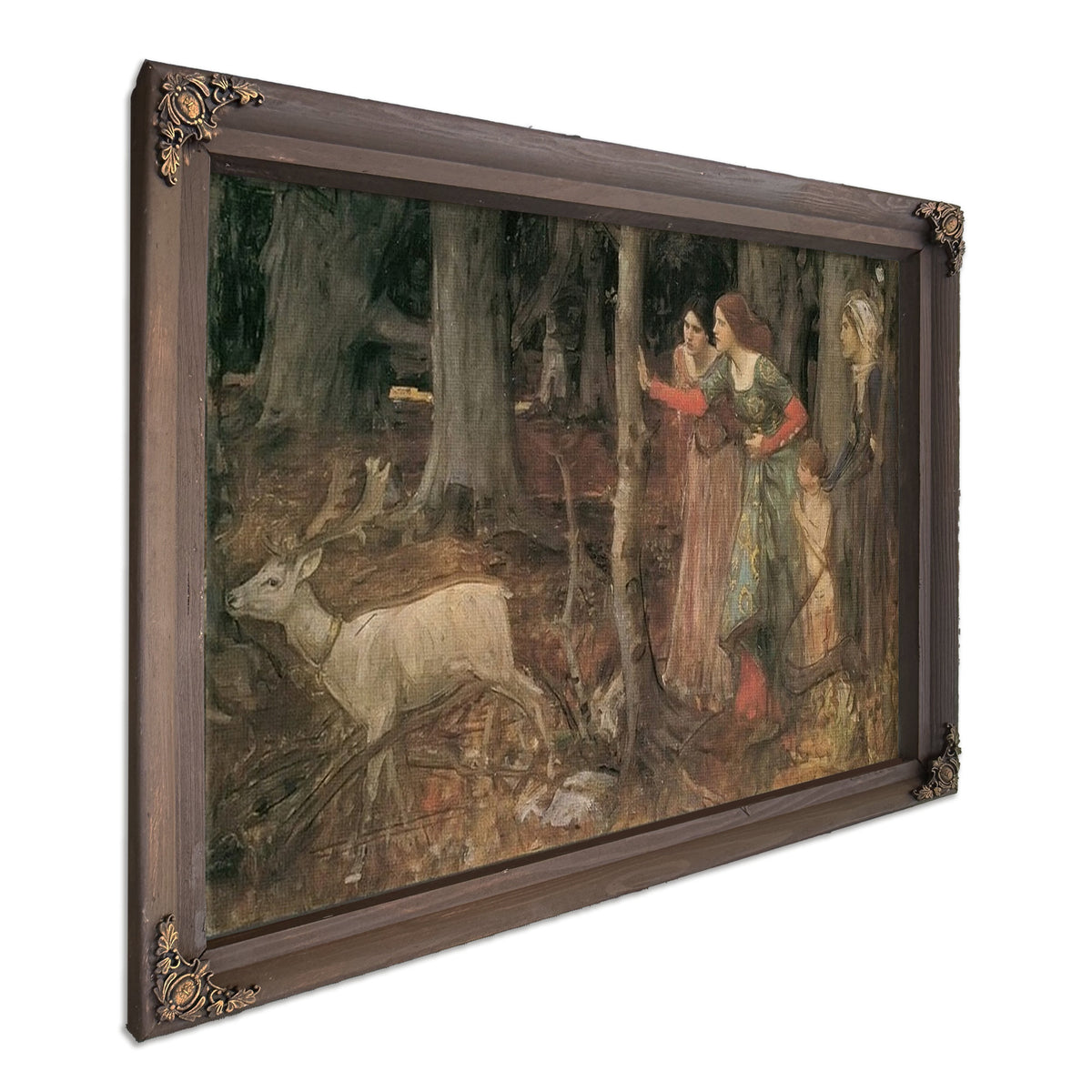 The Mystic Wood By John Waterhouse