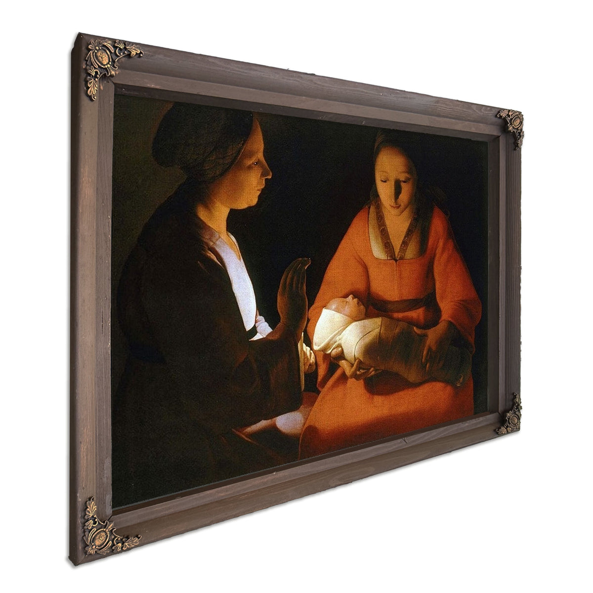 The Newborn Christ 1640 By Georges De Latour