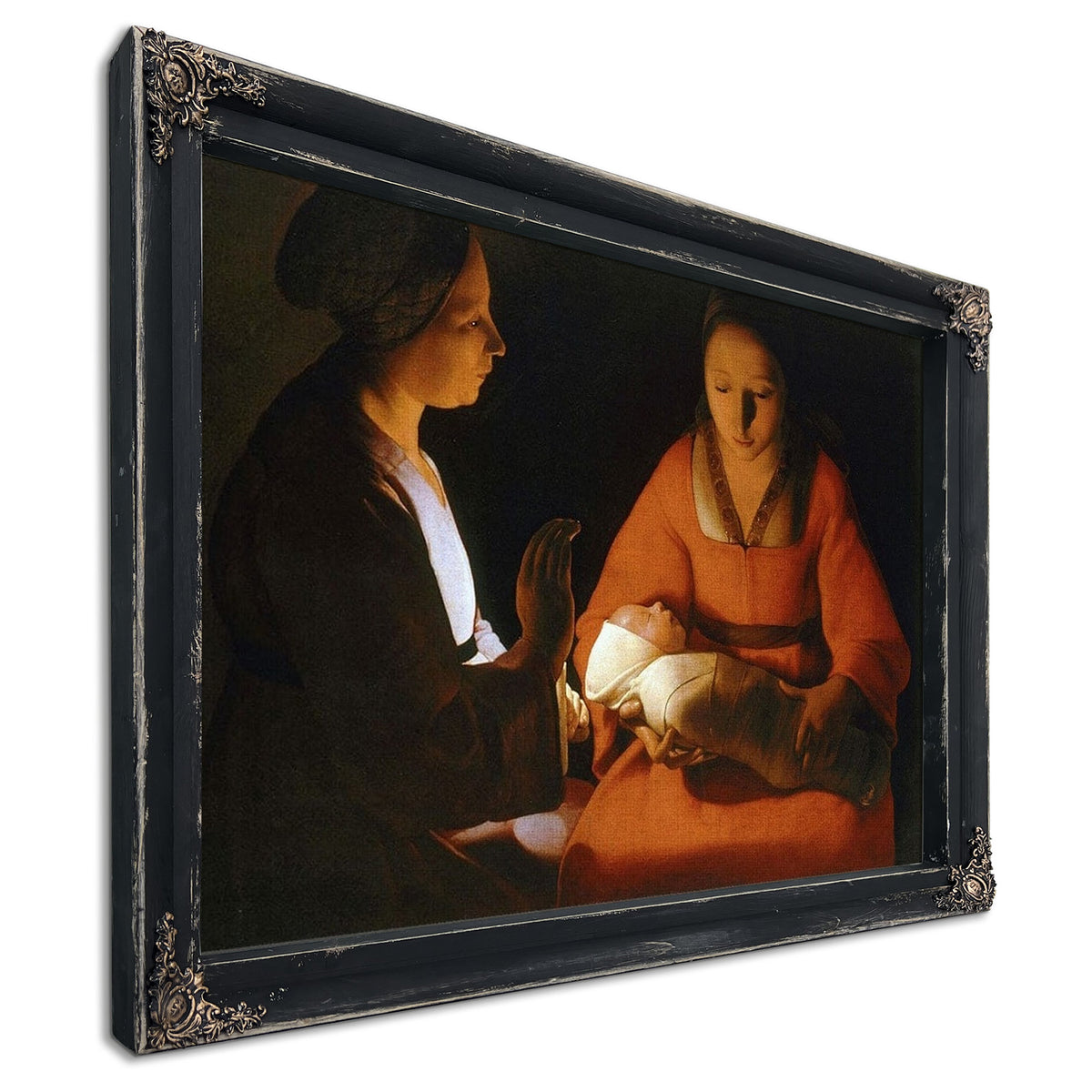 The Newborn Christ 1640 By Georges De Latour