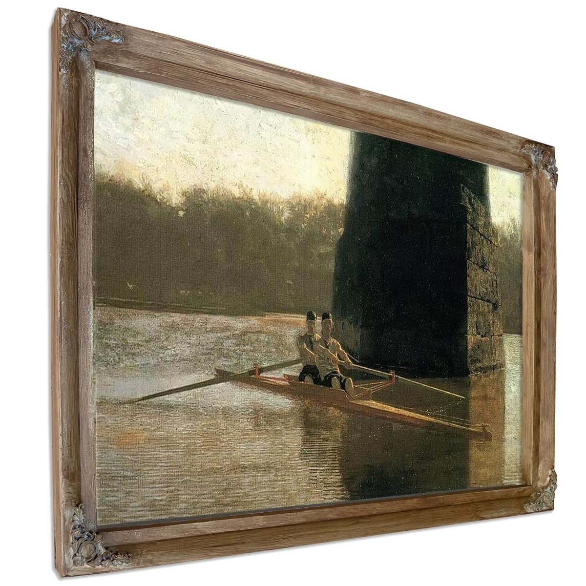 The Pair Oared Shell 1872 By Thomas Eakins