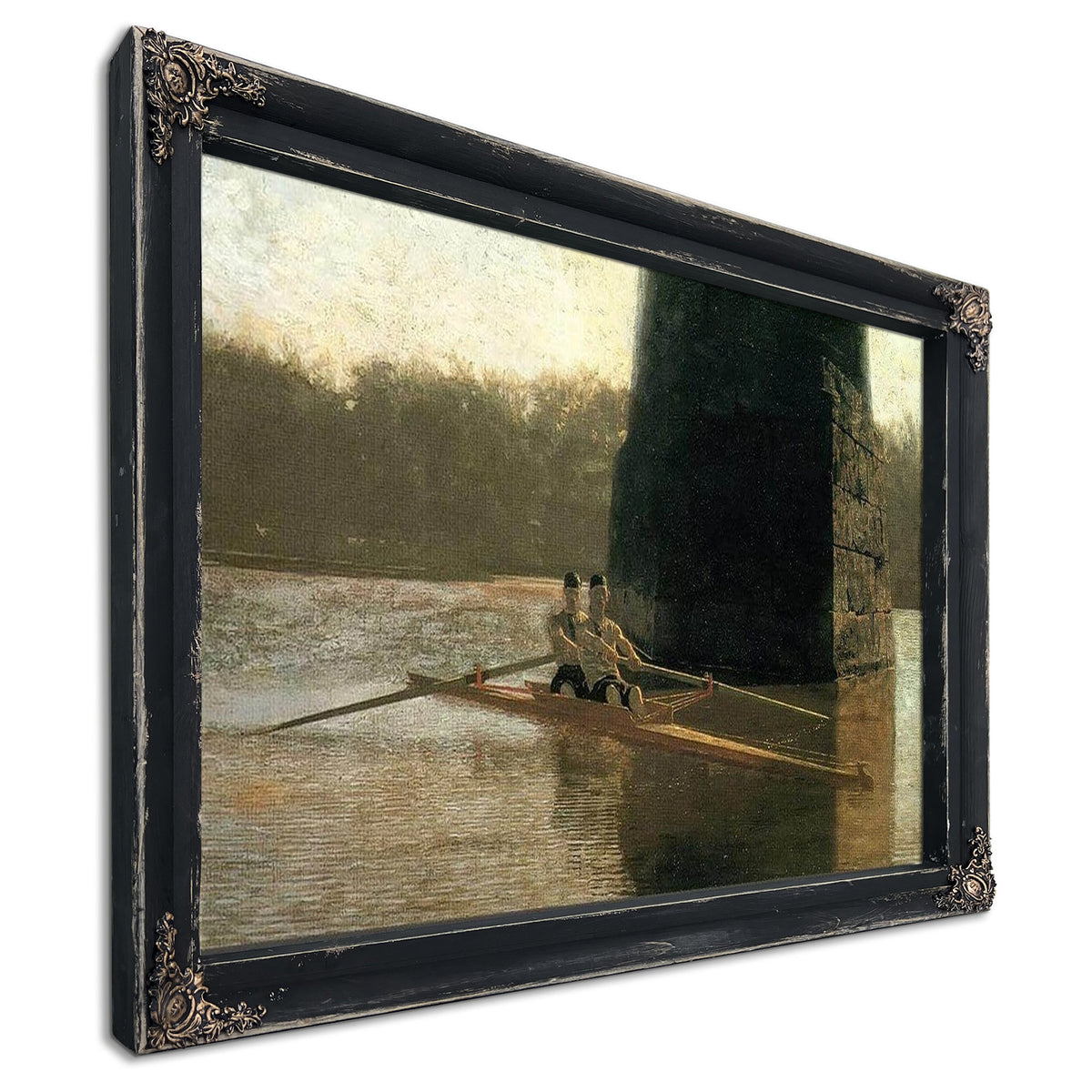 The Pair Oared Shell 1872 By Thomas Eakins