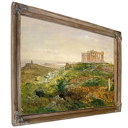 The Parthenon And The Acropolis Athens By Frederic Edwin Church