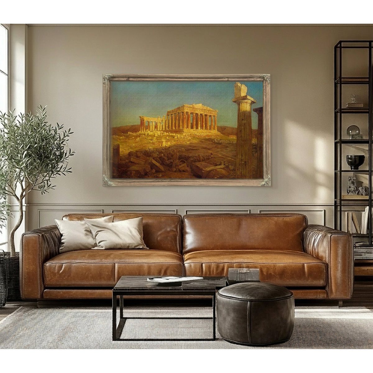 The Parthenon By Frederic Edwin Church