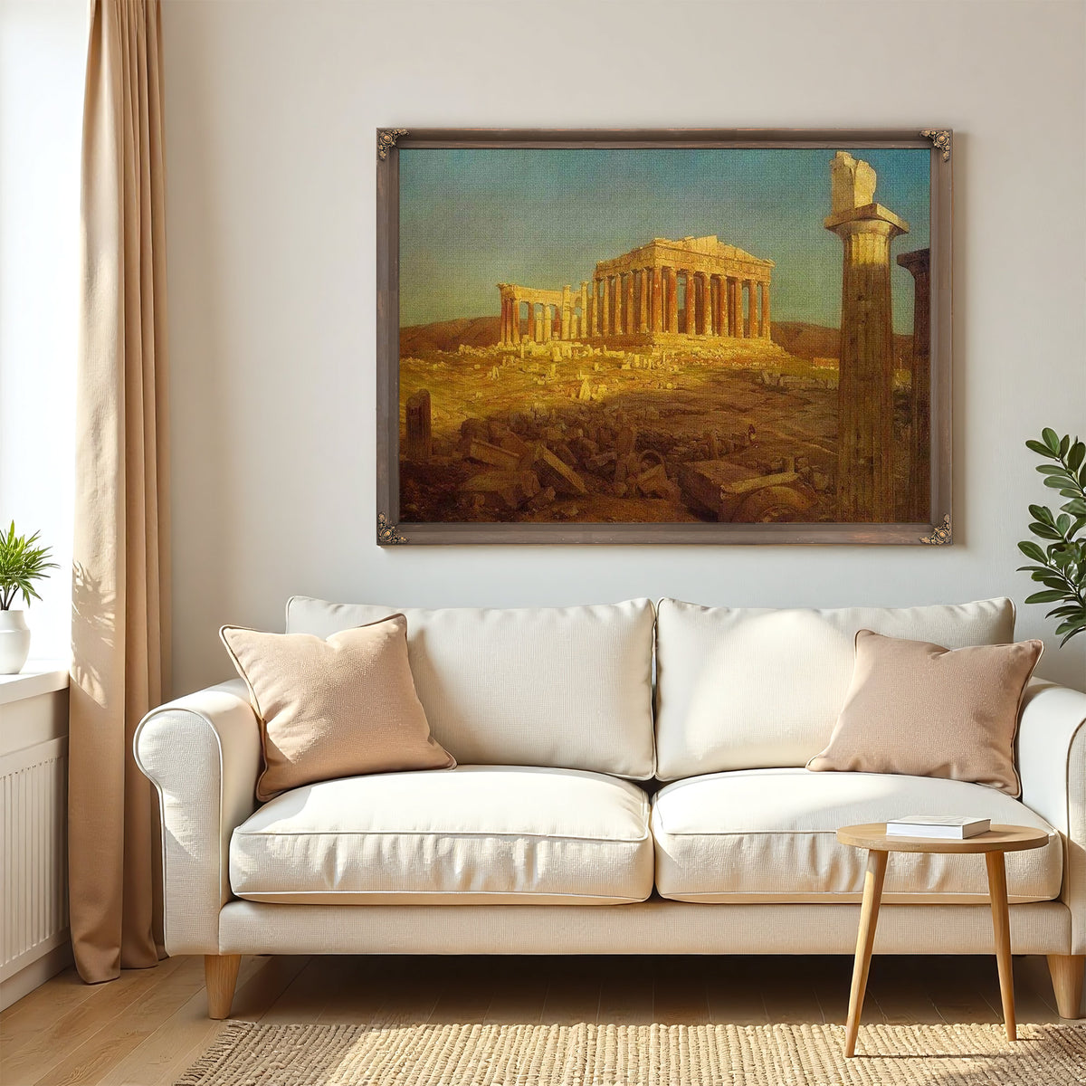 The Parthenon By Frederic Edwin Church