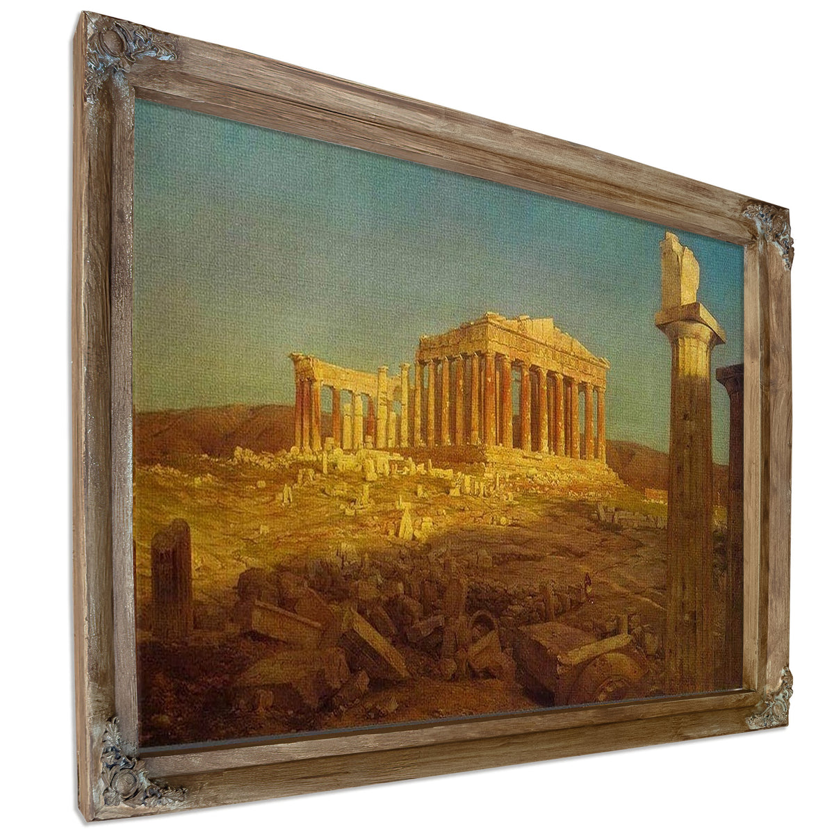The Parthenon By Frederic Edwin Church