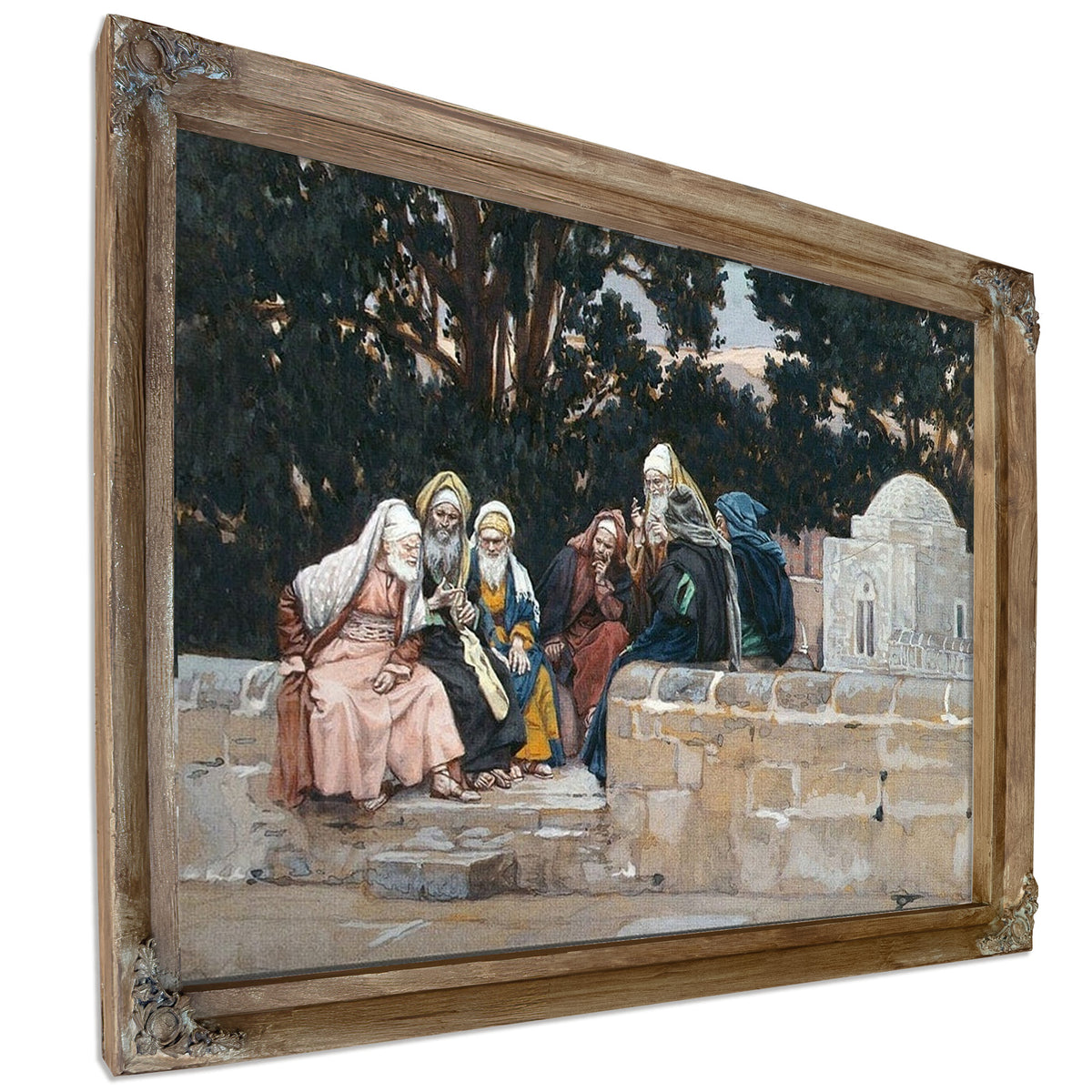 The Pharisees And Herodians Take Counsel Against Jesus By James Tissot