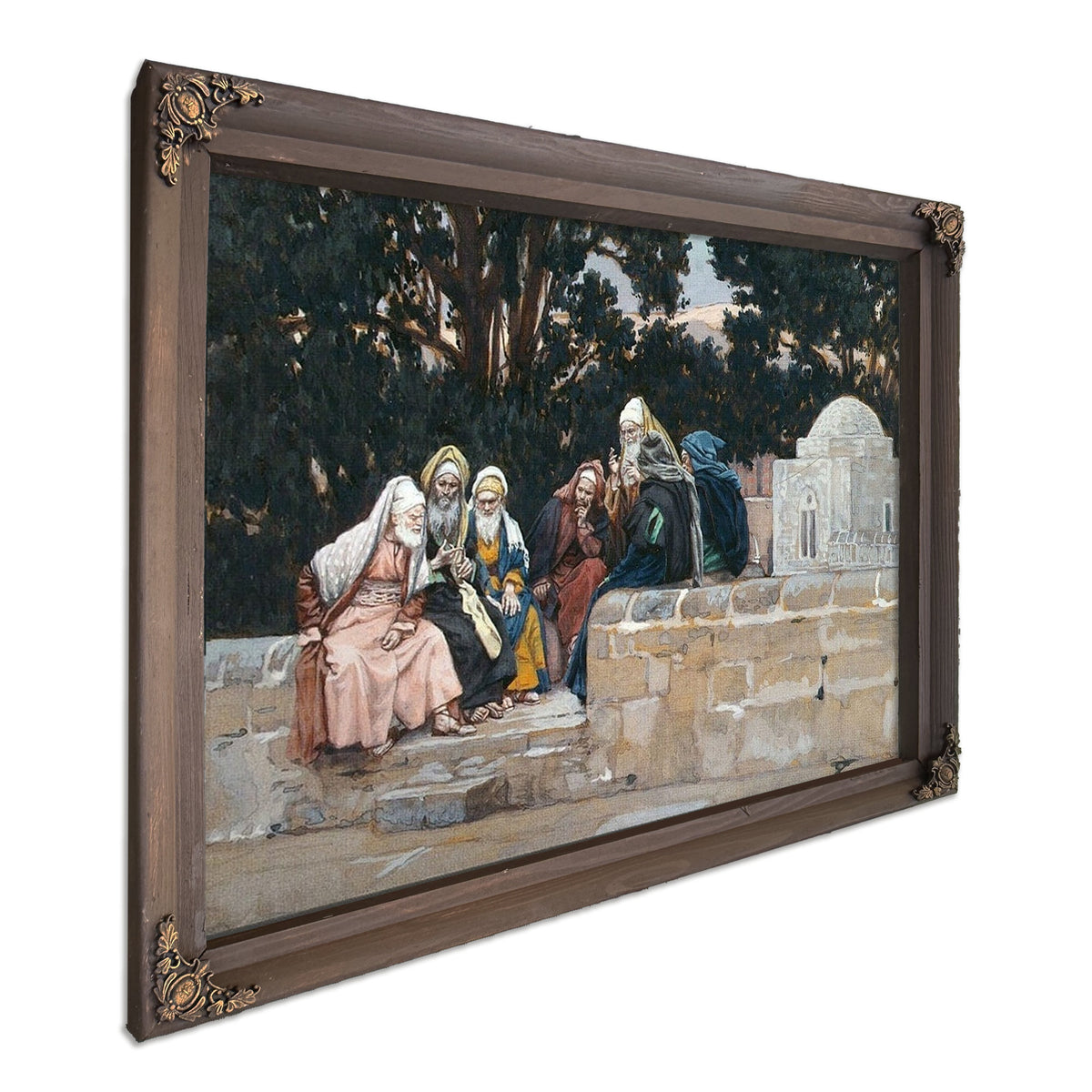The Pharisees And Herodians Take Counsel Against Jesus By James Tissot