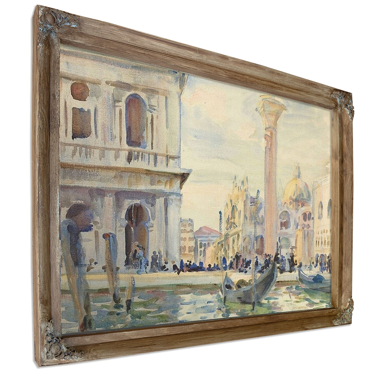 The Piazzetta By John Singer Sargent