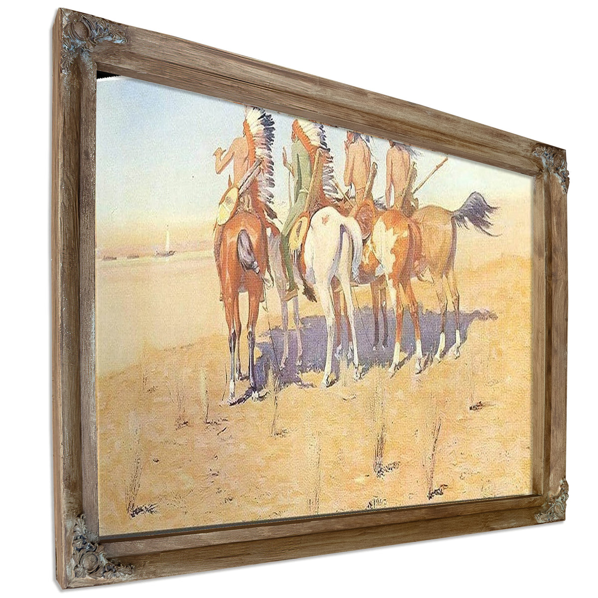 The Pioneers By Frederic Remington
