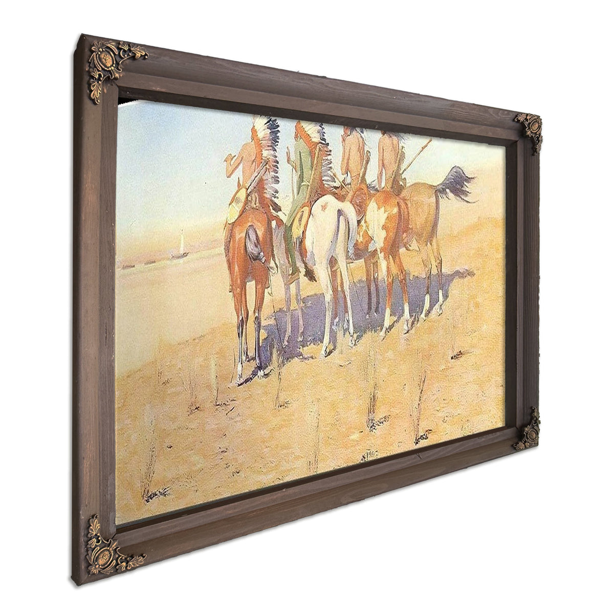 The Pioneers By Frederic Remington