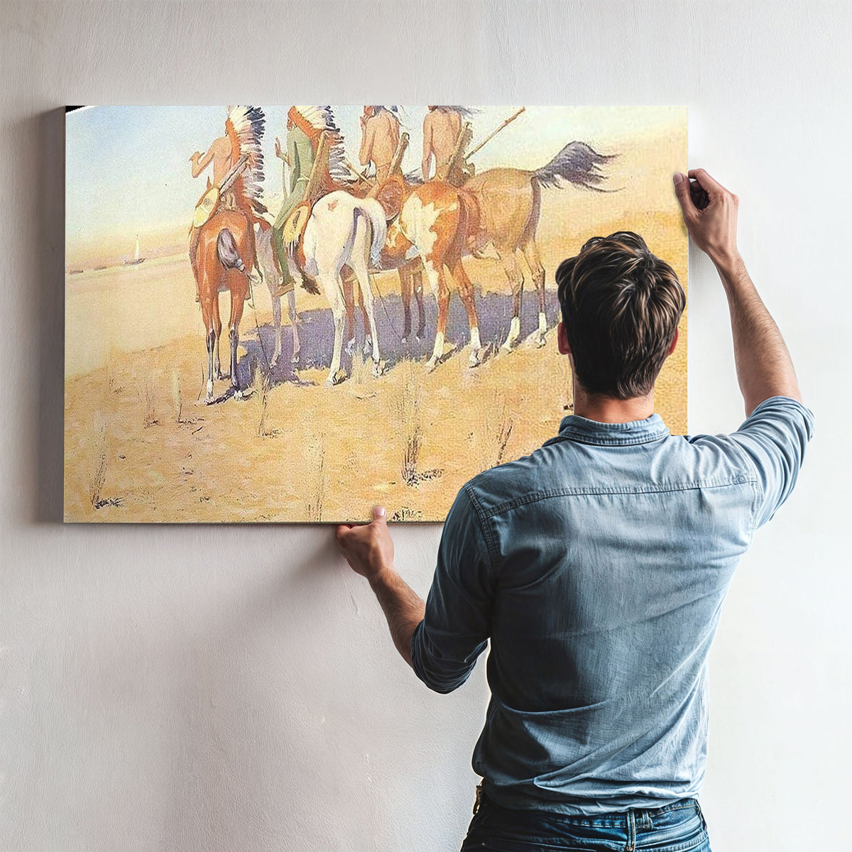The Pioneers By Frederic Remington