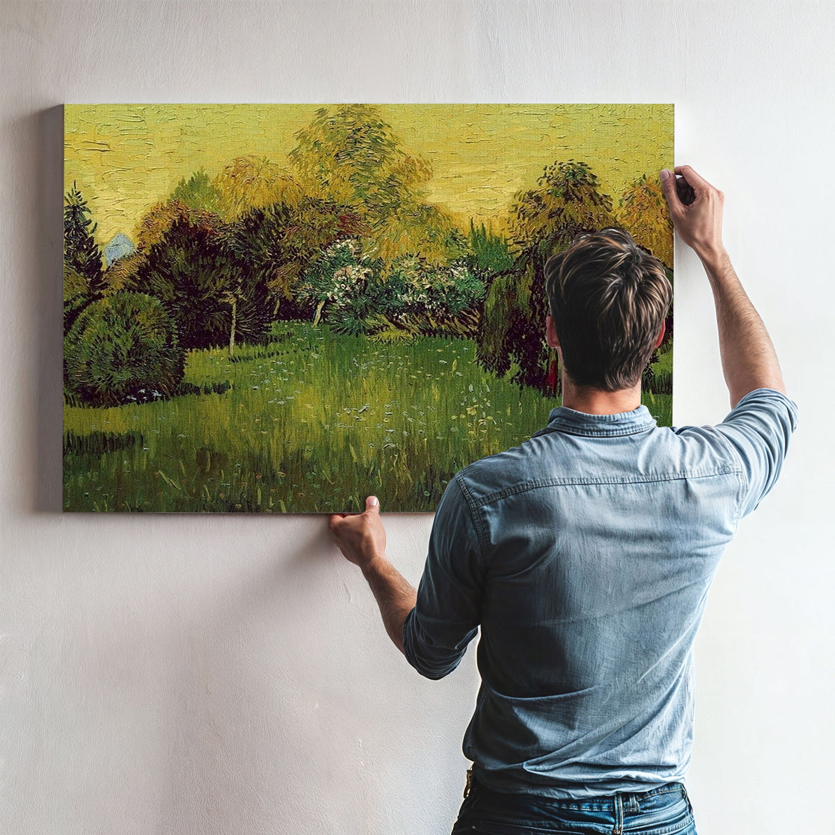 The Poet's Garden By Vincent Van Gogh