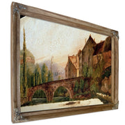 The Pont De Nahin At Ornans By Jean Desire Gustave Courbet