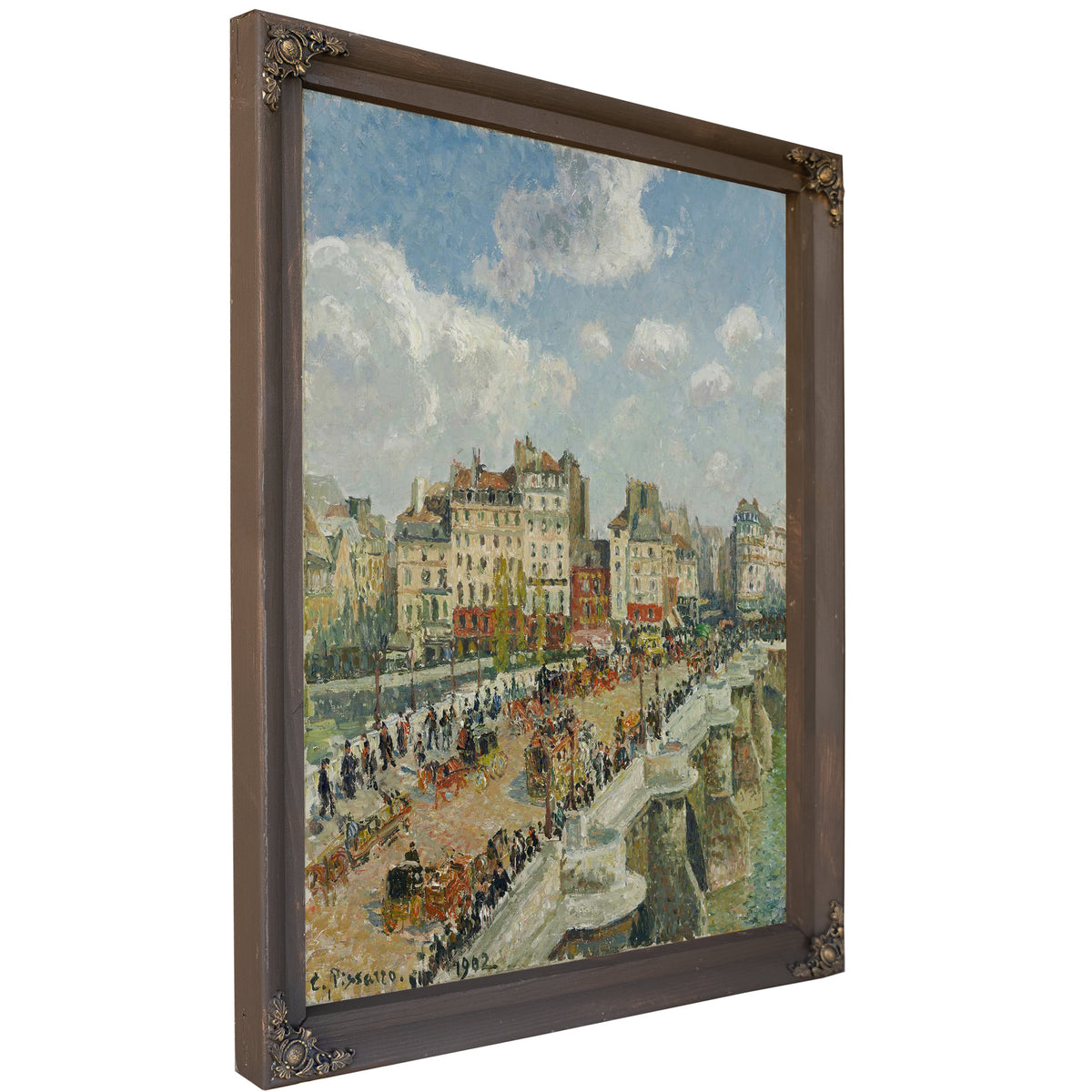 The Pont Neuf by Camille Pissarro
