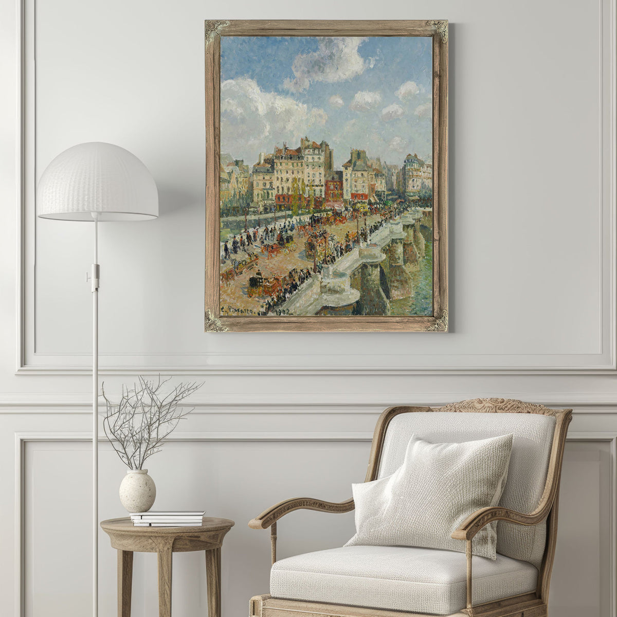 The Pont Neuf by Camille Pissarro