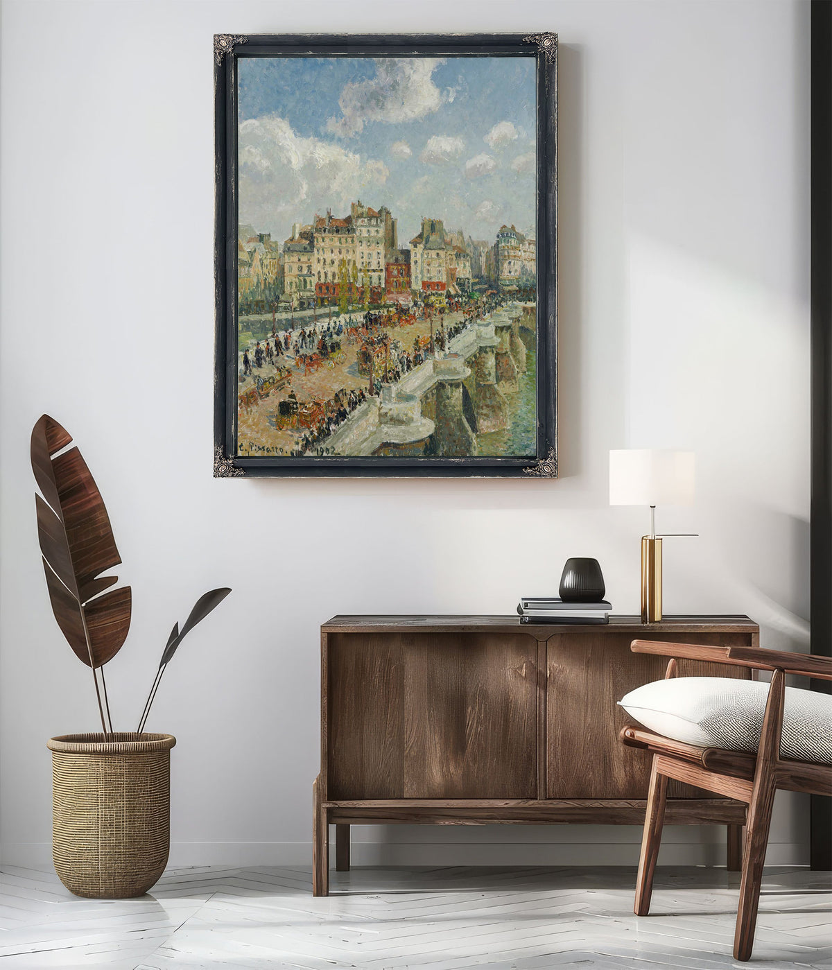 The Pont Neuf by Camille Pissarro