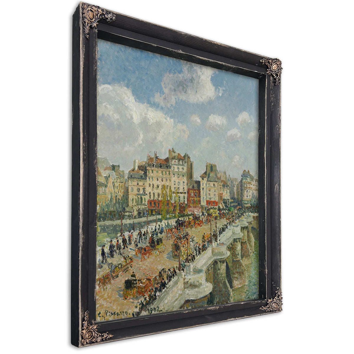 The Pont Neuf by Camille Pissarro