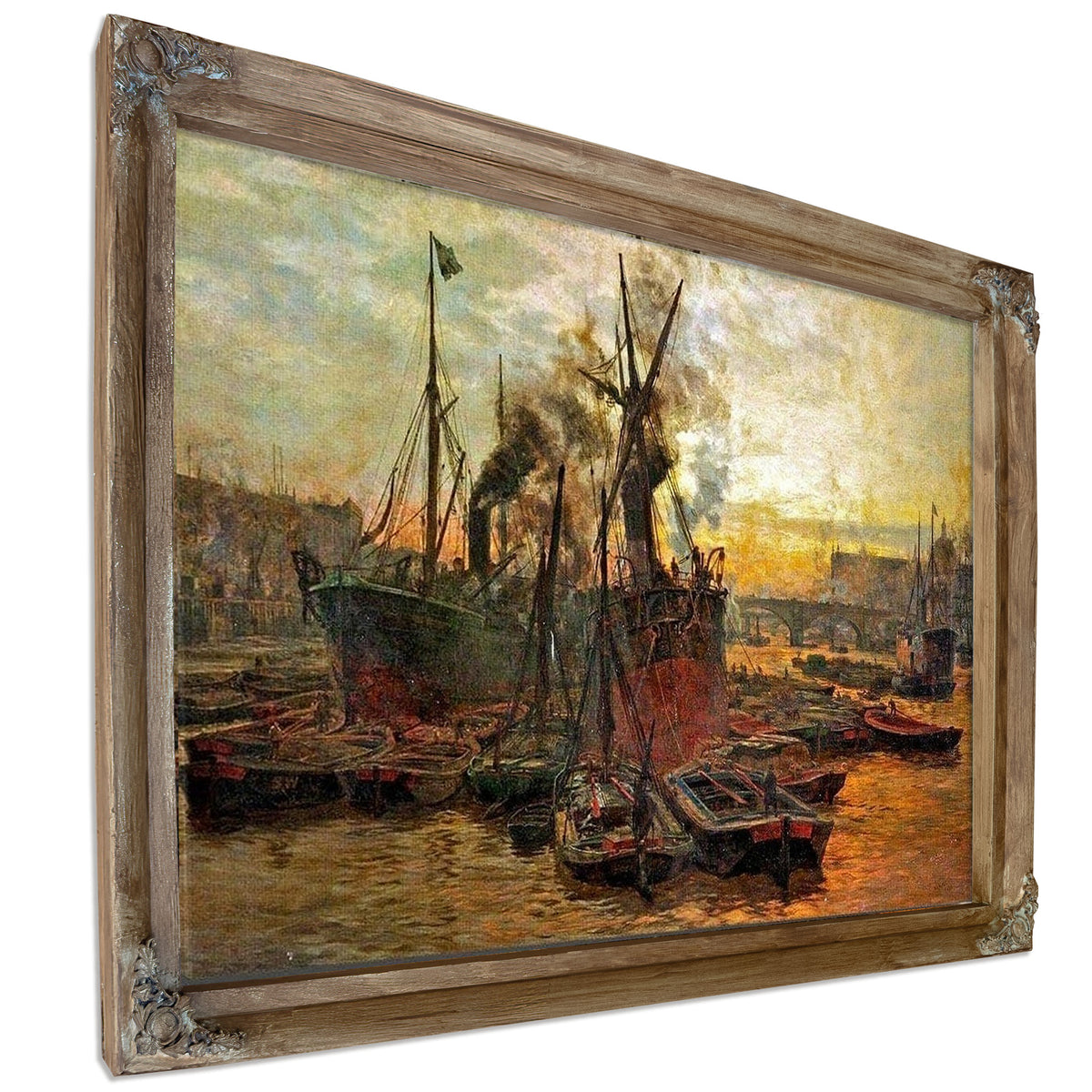 The Pool Of London By William Lionel Wyllie