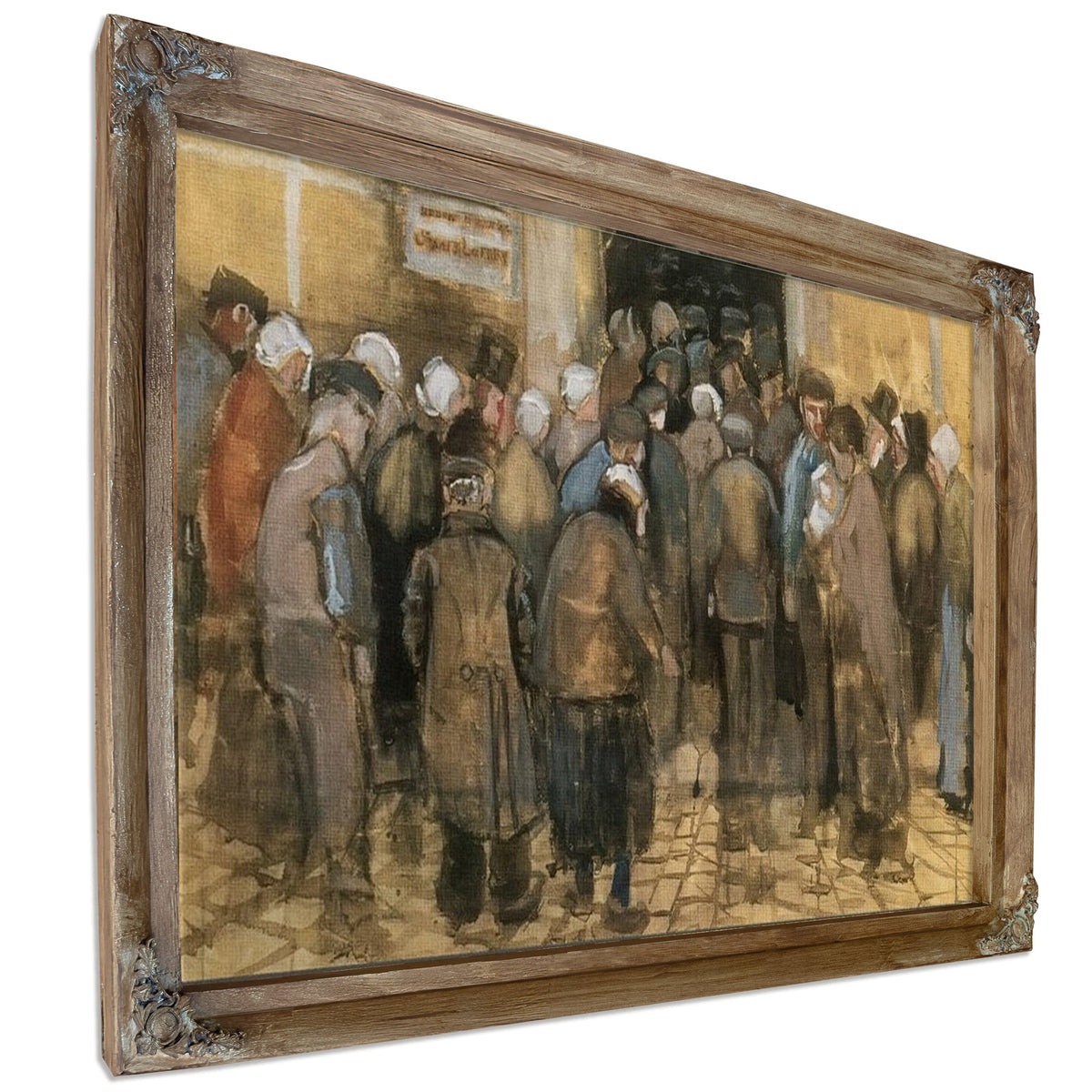 The Poor And Money By Vincent Van Gogh