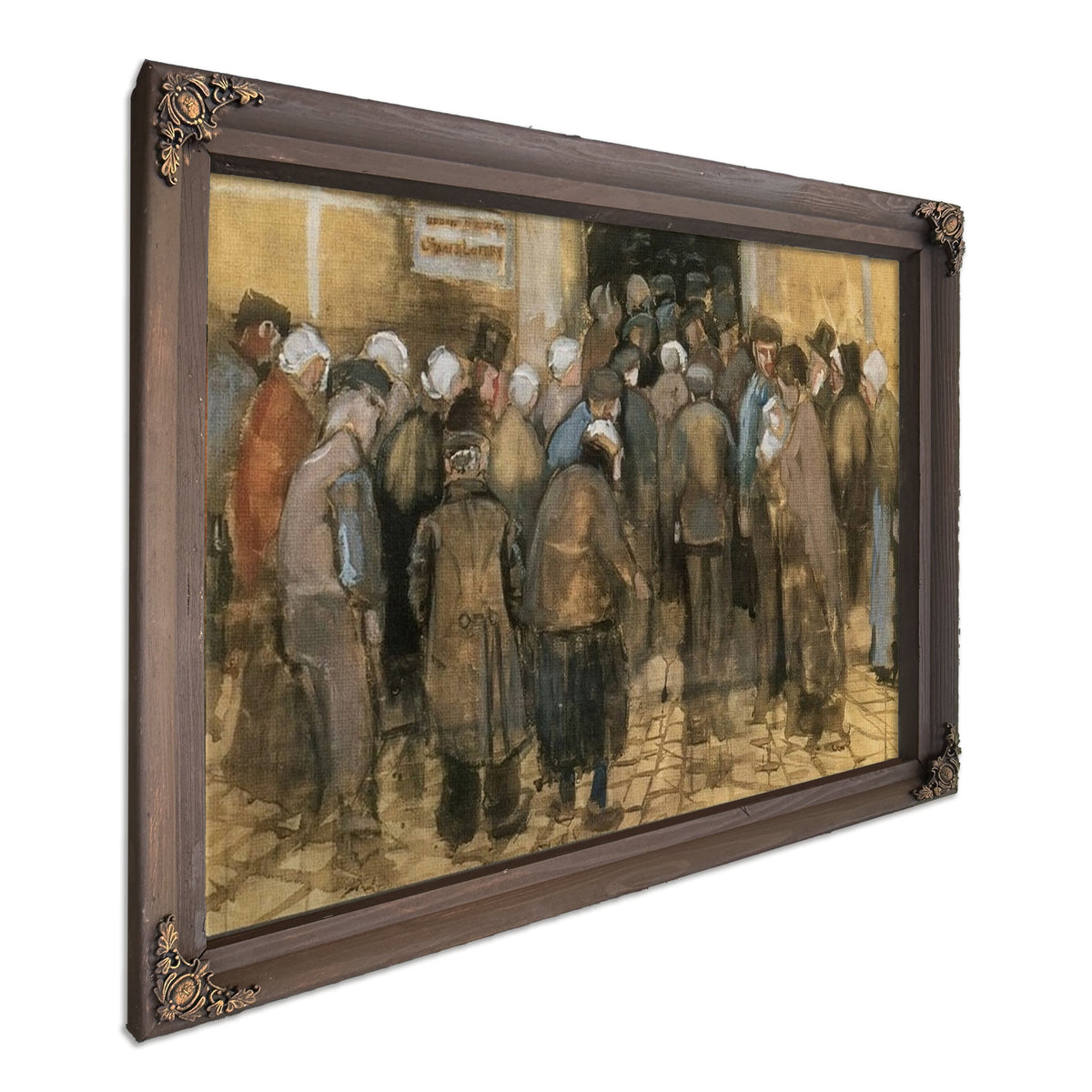 The Poor And Money By Vincent Van Gogh