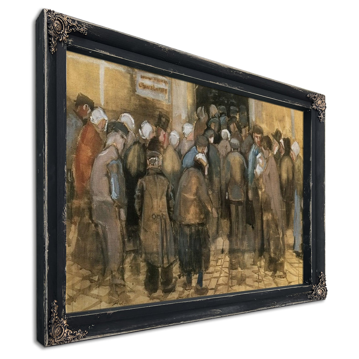 The Poor And Money By Vincent Van Gogh