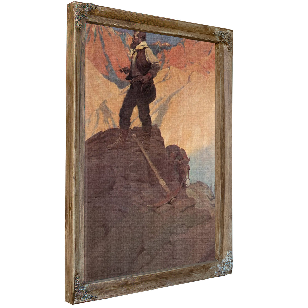 The Prospector By NC Wyeth