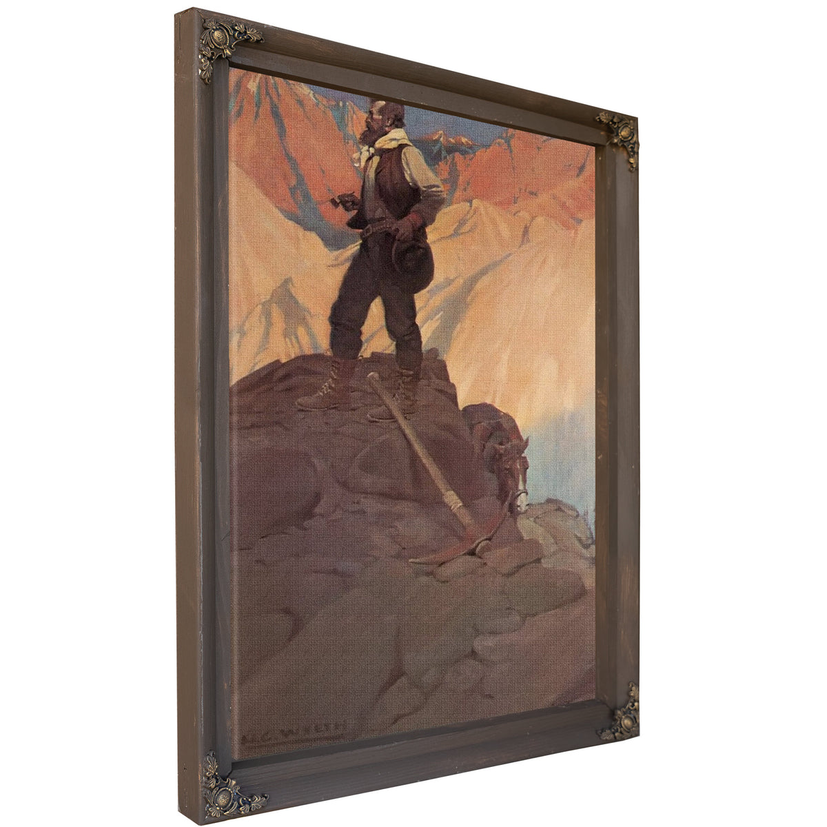 The Prospector By NC Wyeth