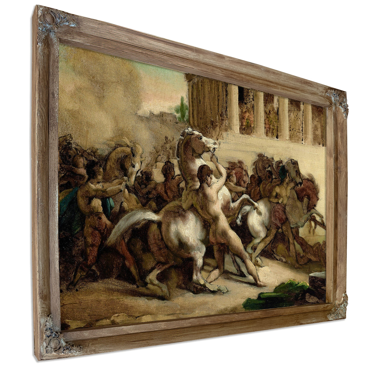 The Race Of The Riderless Horses by Theodore Gericault