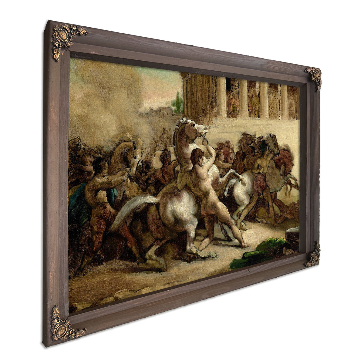 The Race Of The Riderless Horses by Theodore Gericault