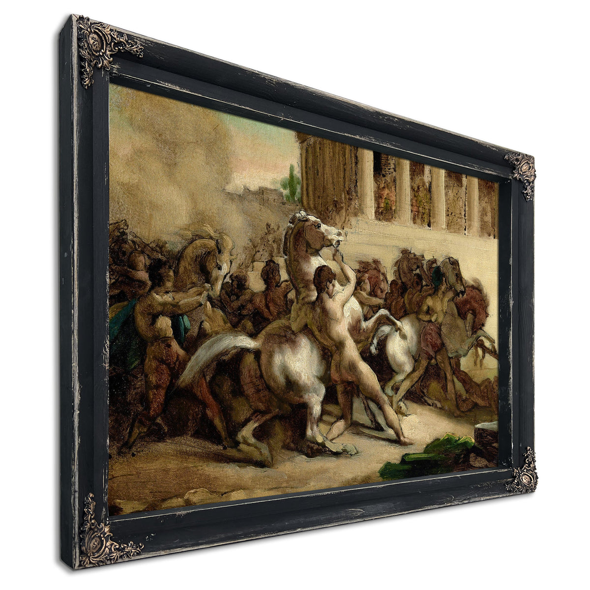 The Race Of The Riderless Horses by Theodore Gericault