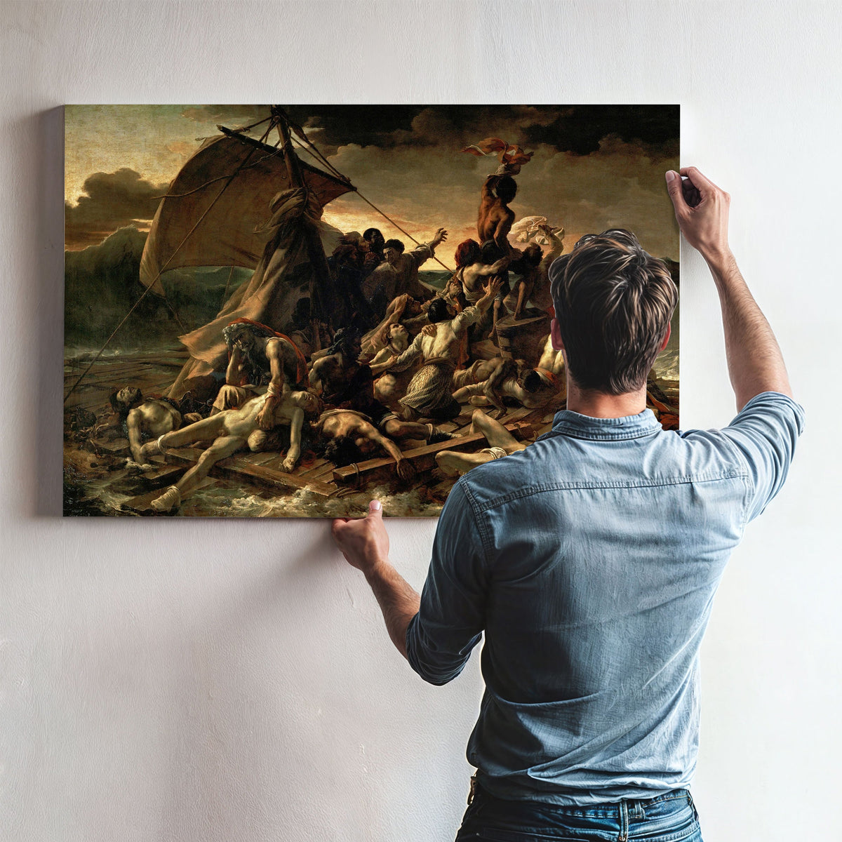 The Raft Of The Medusa by Theodore Gericault
