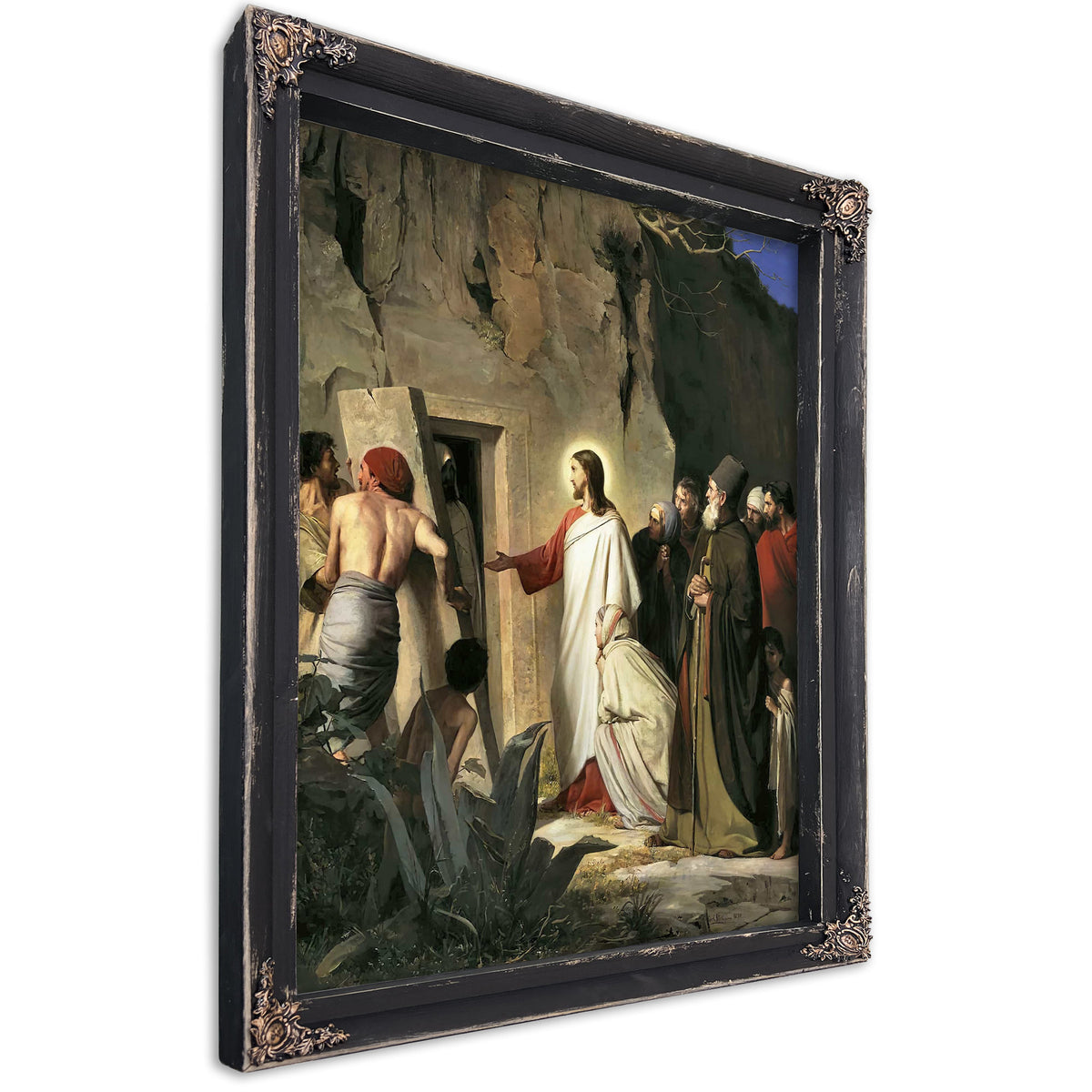 The Raising Of Lazarus by Carl Bloch