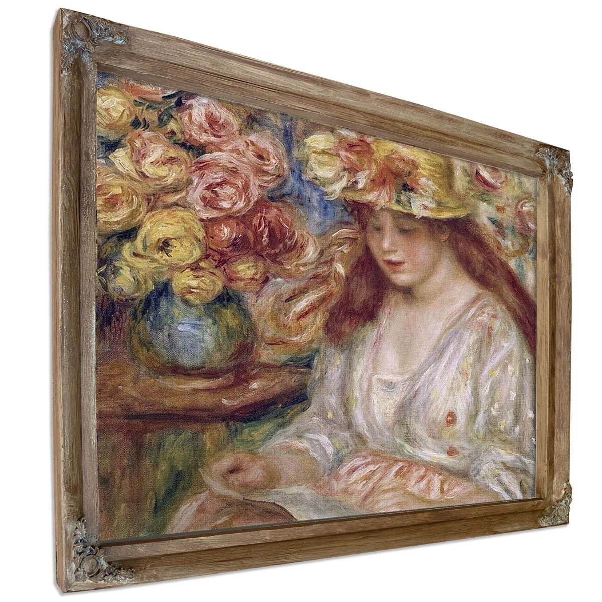 The Reader By Pierre Auguste Renoir