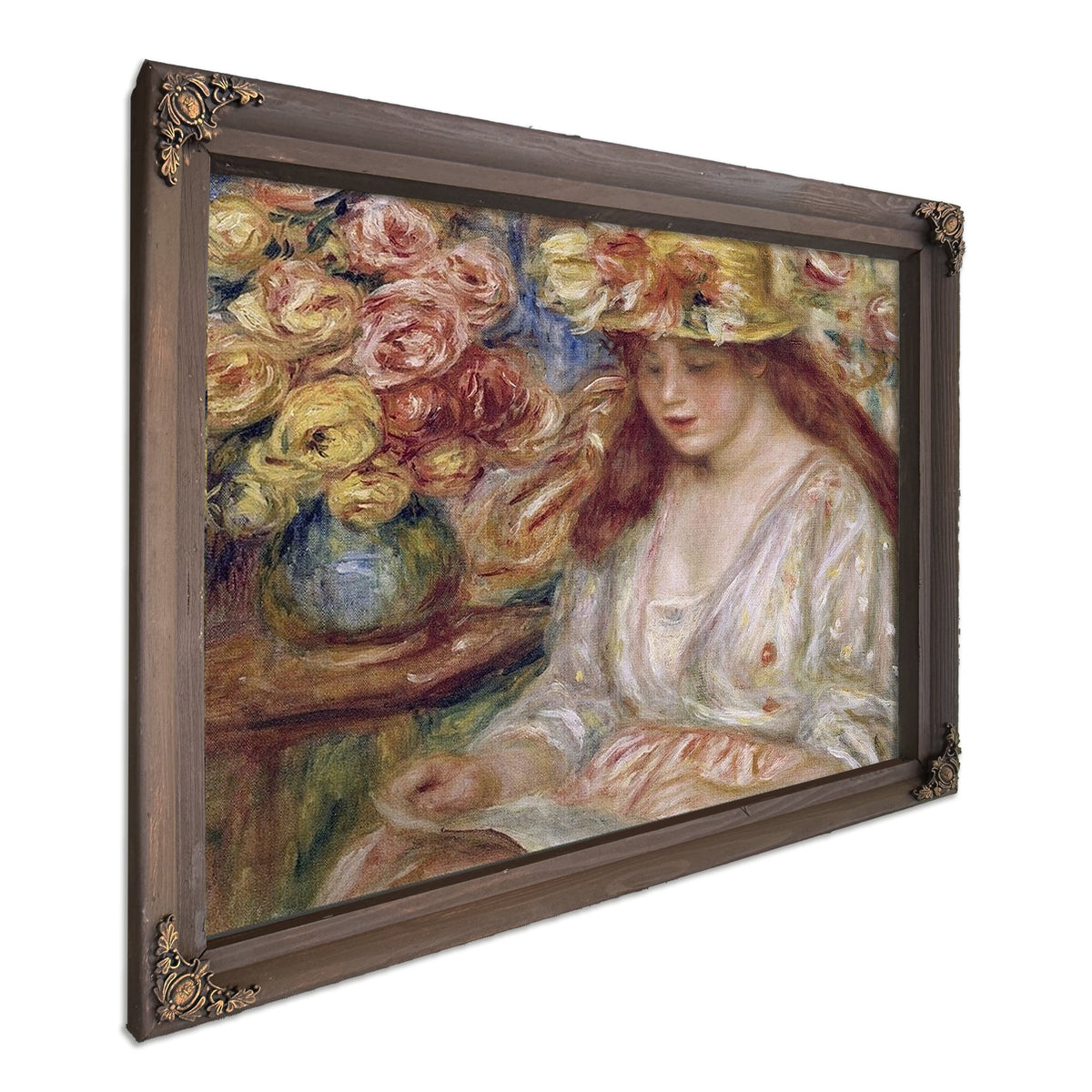 The Reader By Pierre Auguste Renoir
