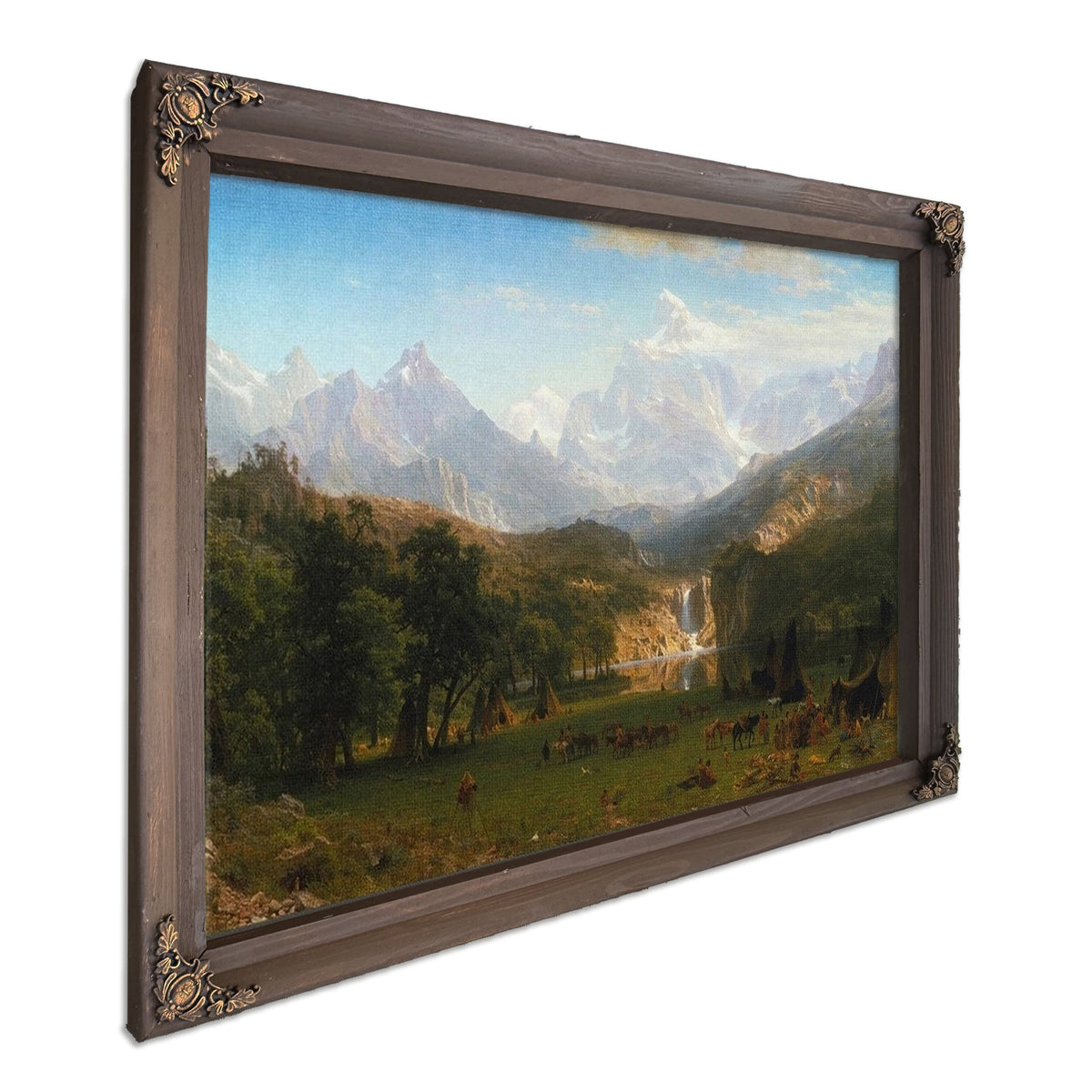 The Rocky Mountains Lander 1039 S Peak 1863 By Albert Bierstadt