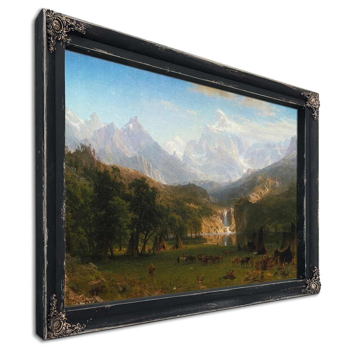 The Rocky Mountains Lander 1039 S Peak 1863 By Albert Bierstadt