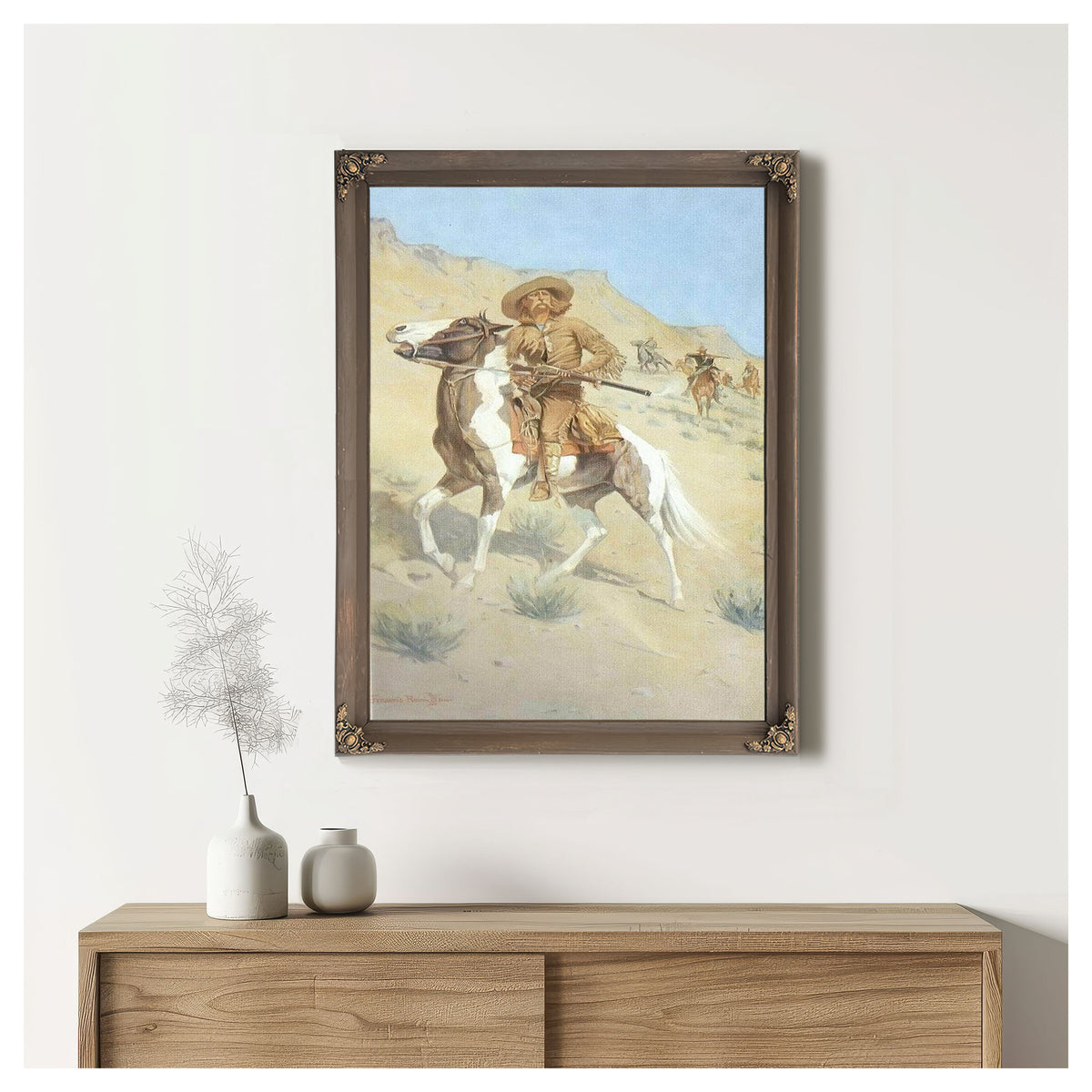 The Scout By Frederic Remington