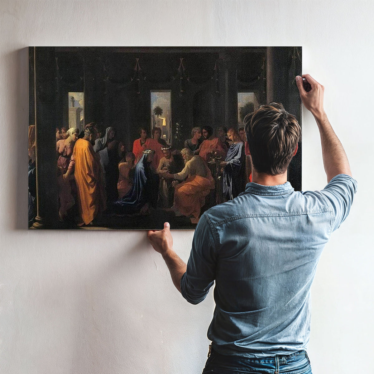 The Seven Sacraments Ii Marriage By Nicholas Poussin