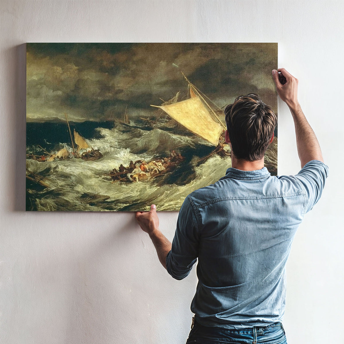 The Shipwreck By Jwm Turner