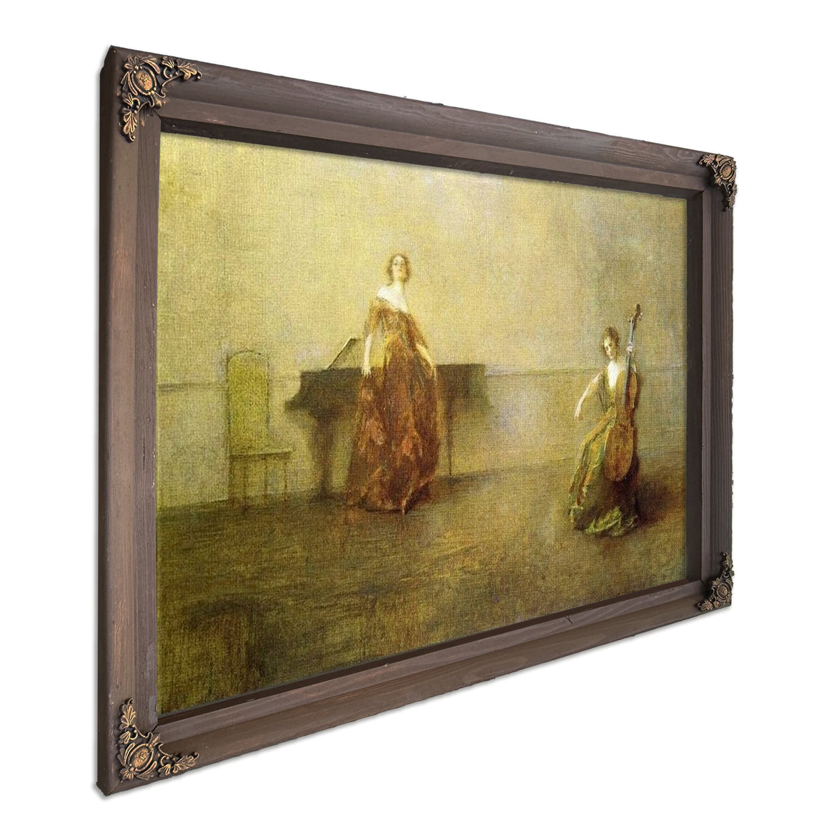 The Song And The Cello By Thomas Wilmer Dewing